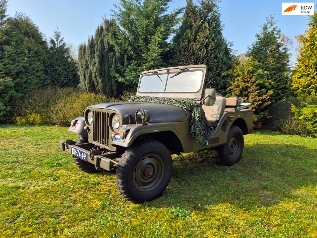 Jeep Willys M38a1 Nekaf 1956 oldtimer classic, Overige modellen, Bedrijf, Handgeschakeld, Vierwielaandrijving