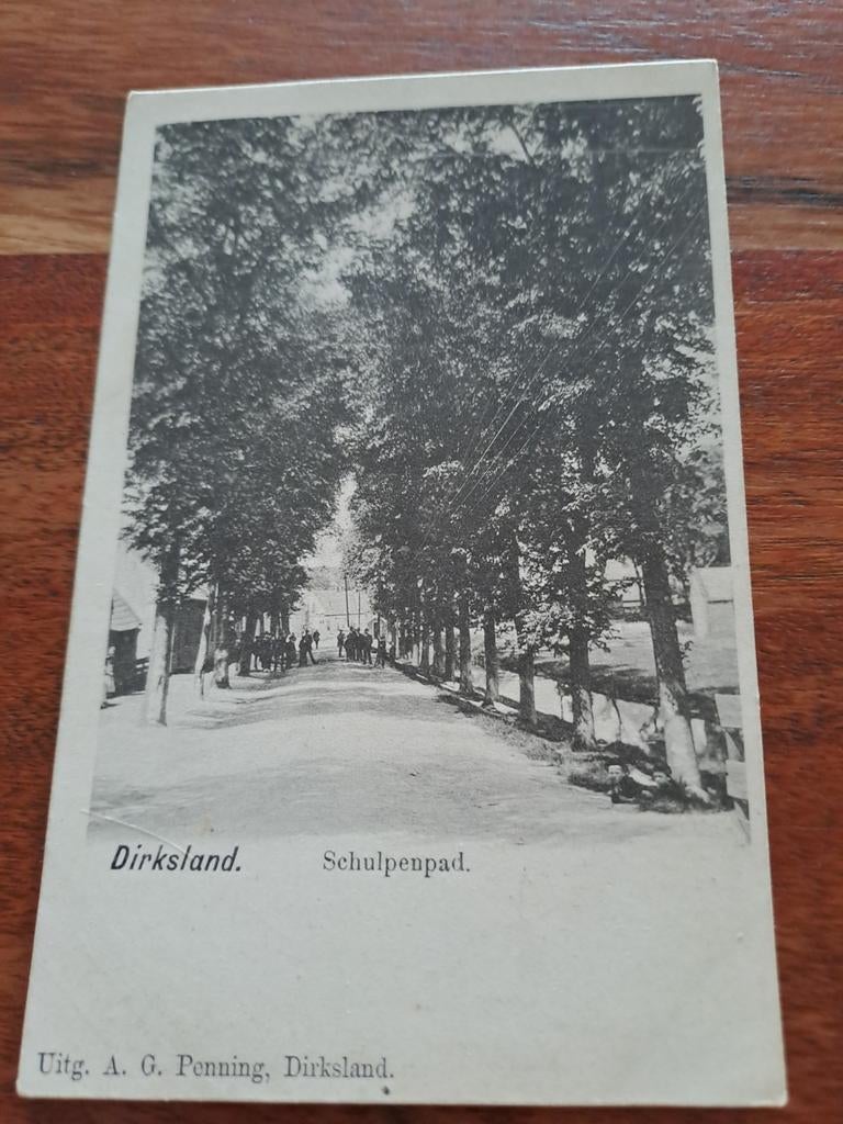 Dirksland,  Schulpenpad, Ophalen of Verzenden