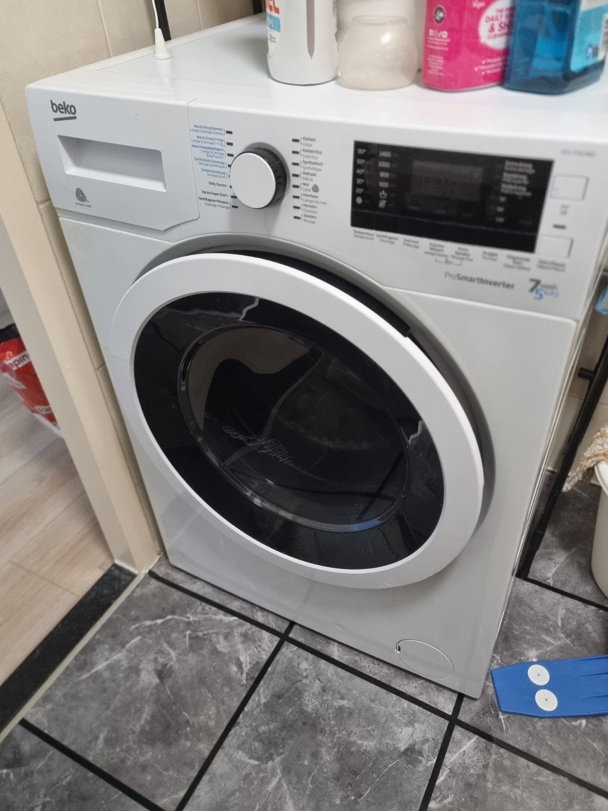 Beko HTV7733XW0 Wasmachine 7KG 1400 Toeren, Witgoed en Apparatuur, 6 tot 8 kg, Ophalen, Gebruikt, 85 tot 90 cm