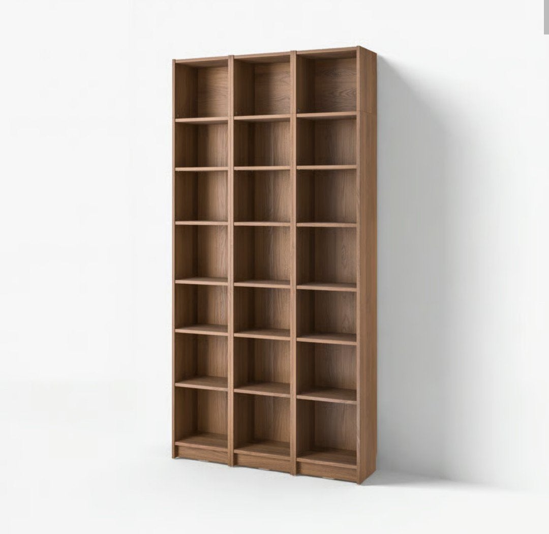 IKEA Billy Boekenkast Bruin Walnoot - Nieuw in verpakking, Met plank(en), 100 tot 150 cm, 200 cm of meer, Nieuw