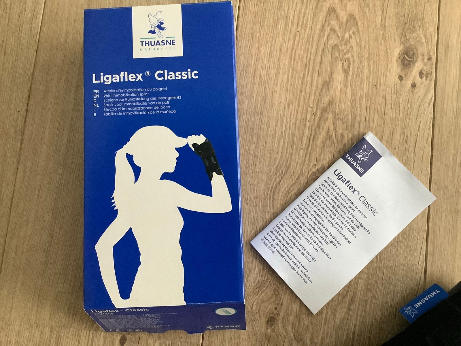 Thuasne Ligaflex Classic pols brace Rechts, Ophalen of Verzenden, Zo goed als nieuw