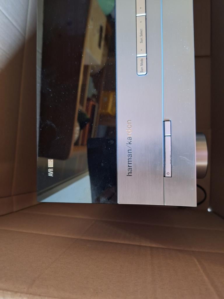 Harman Kardon AVR 132 versterker, 4 JBL boxen, JBL subwoofer, Ophalen of Verzenden, 120 watt of meer, Overige merken