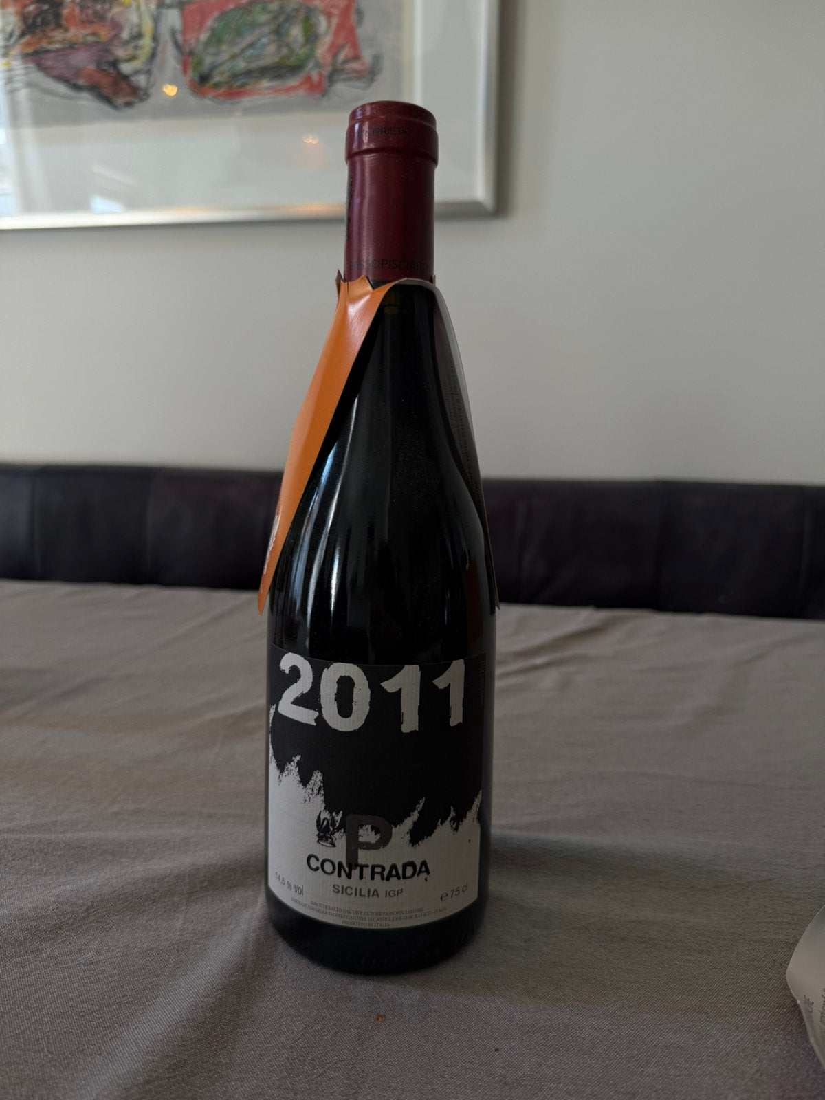 2011 Passopisciaro Sicilia Contrada Porcaria, Verzamelen, Ophalen of Verzenden, Zo goed als nieuw