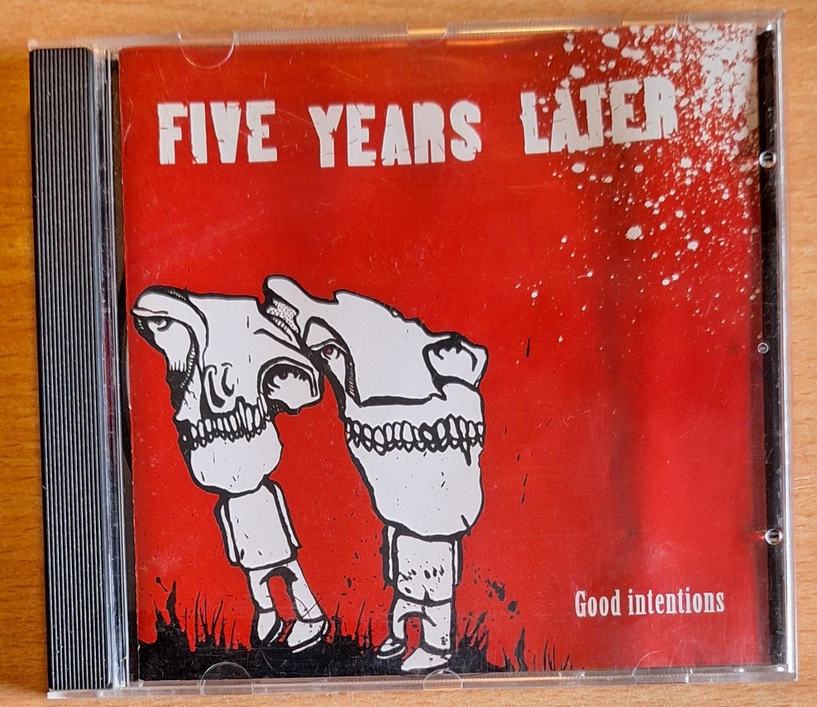 Five Years Later - Good Intentions CD EP Punk-Rock krasvrij, Ophalen of Verzenden, Zo goed als nieuw