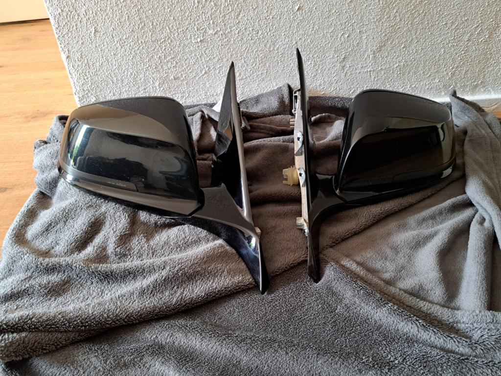 BMW F20 Shadowline Spiegels - Niet inklapbaar/dimmend, Ophalen of Verzenden, Gebruikt, BMW
