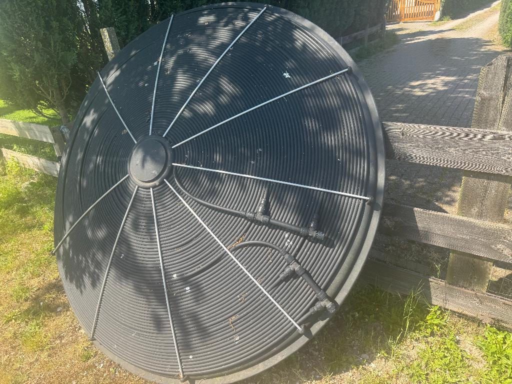Warmte wisselaar zwembad, Ophalen, Gebruikt, Verwarming