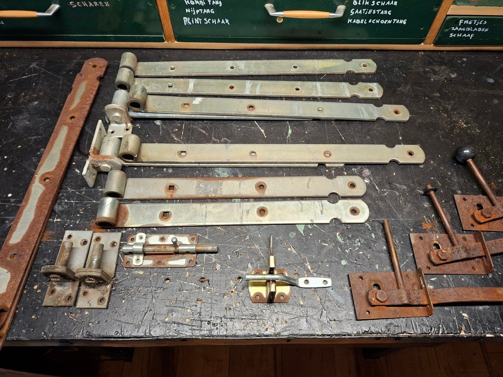 Div hengen en sluitwerk., Ophalen of Verzenden, Slot