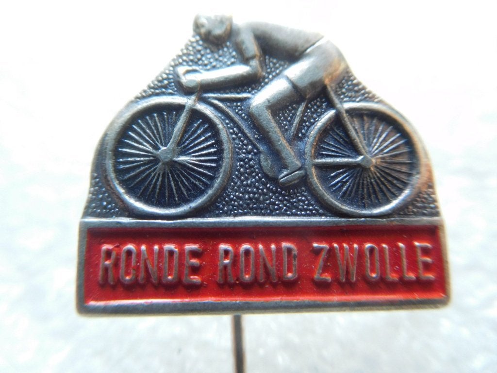 speldje rondje rond Zwolle rood, Verzamelen, Ophalen of Verzenden, Zo goed als nieuw, Overige onderwerpen