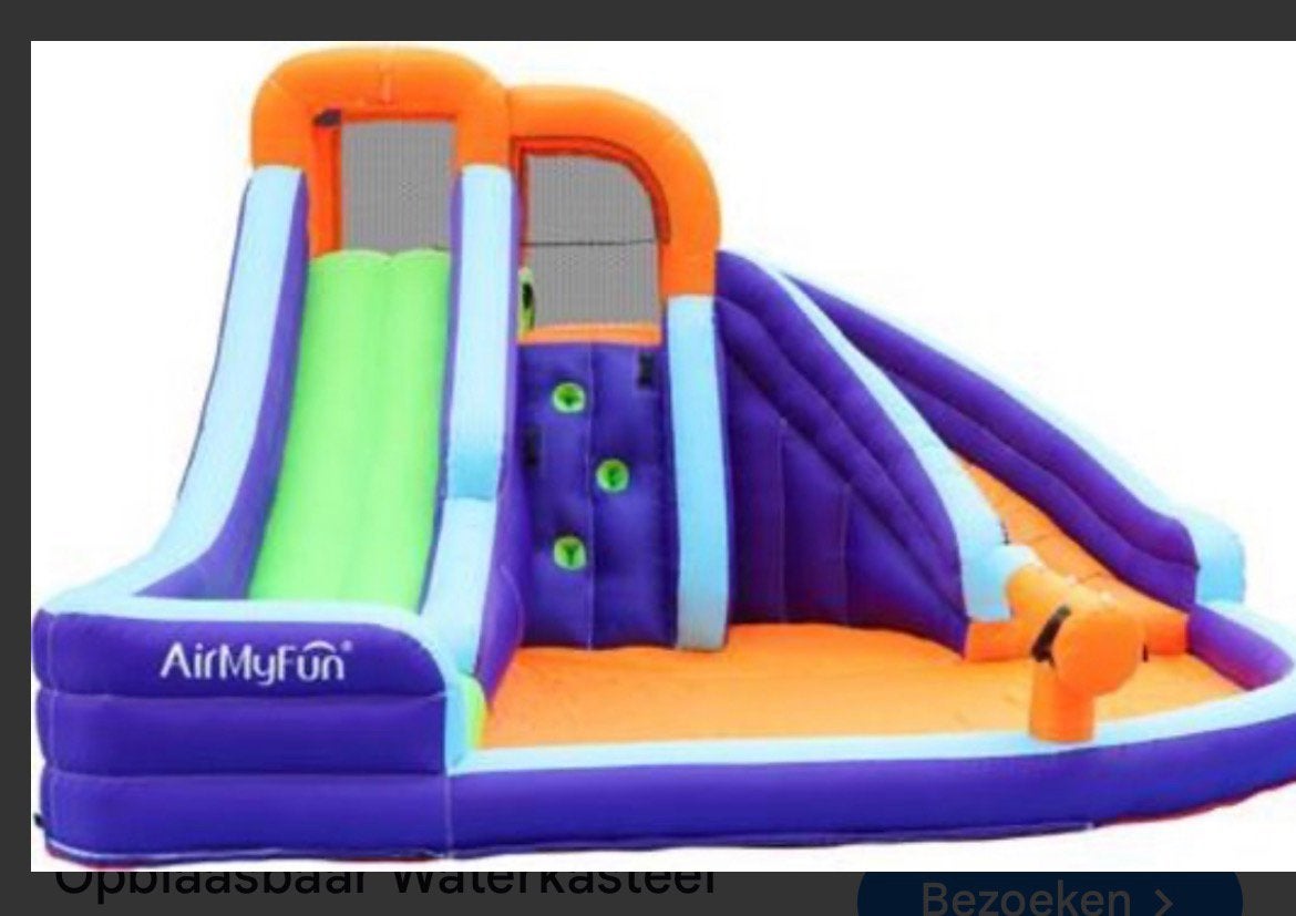 Gezocht ! Waterpark waterglijbaan, Ophalen, Zo goed als nieuw