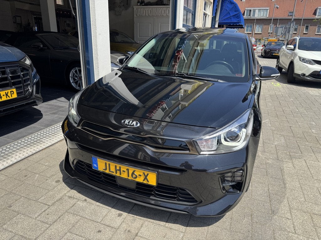 Kia Rio 1.0 TGDI GT-Line AUTOMAAT/DAK/CARPLAY (bj 2019), Auto's, Kia, Gebruikt, Euro 6, Bedrijf, 3 cilinders