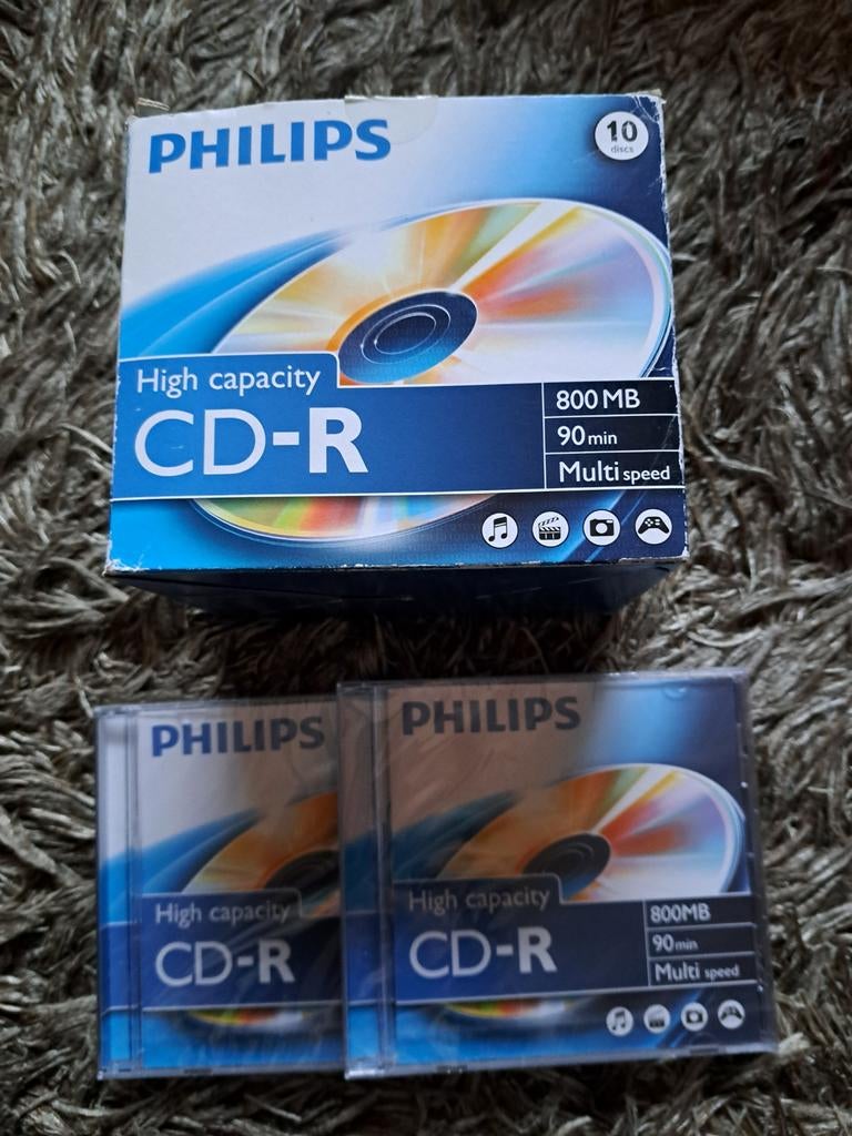 Philips CD-R doos en losse erbij, Ophalen of Verzenden