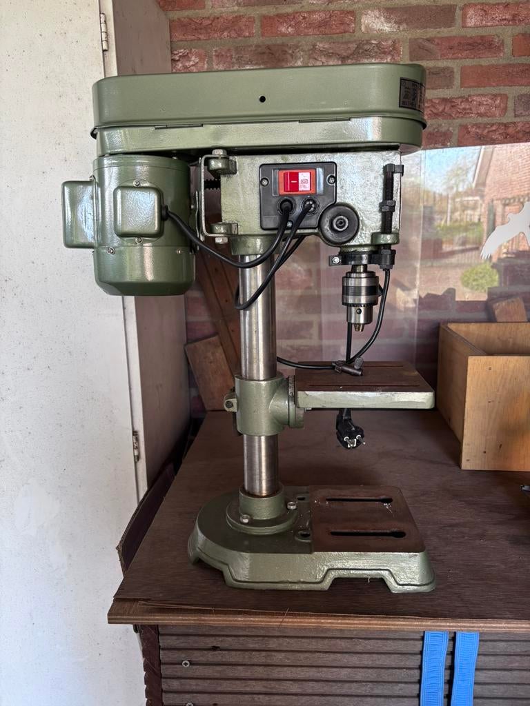Tafelboormachine, Ophalen of Verzenden, Gebruikt