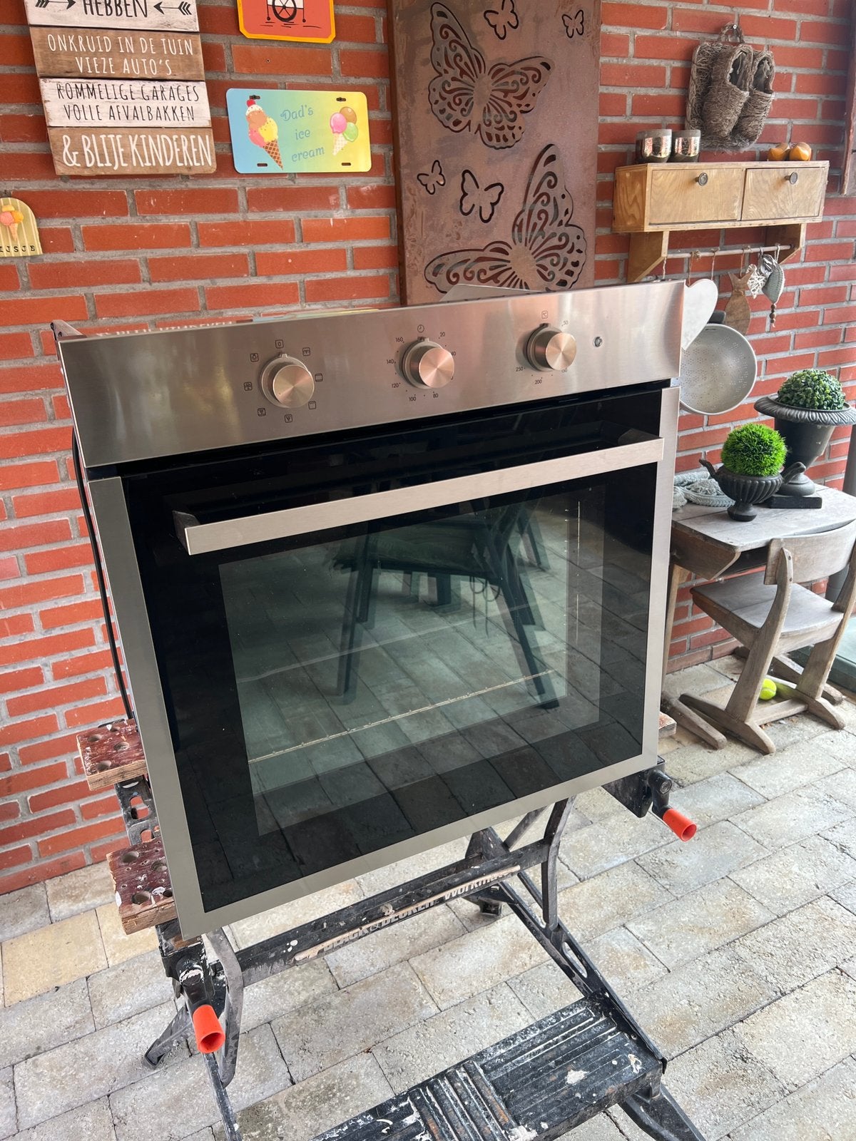 Inbouw oven hetelucht, Ophalen, Gebruikt, Heteluchtoven, Inbouw