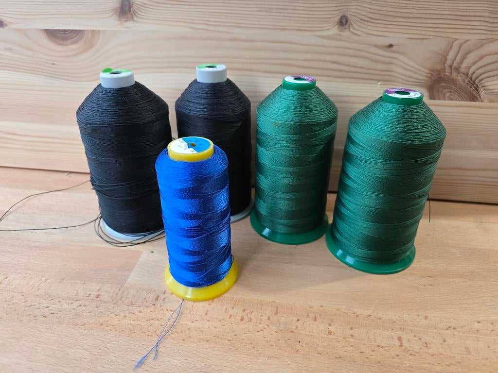 Dunner garen voor tassen - Zwart, Groen, Blauw, Ophalen of Verzenden