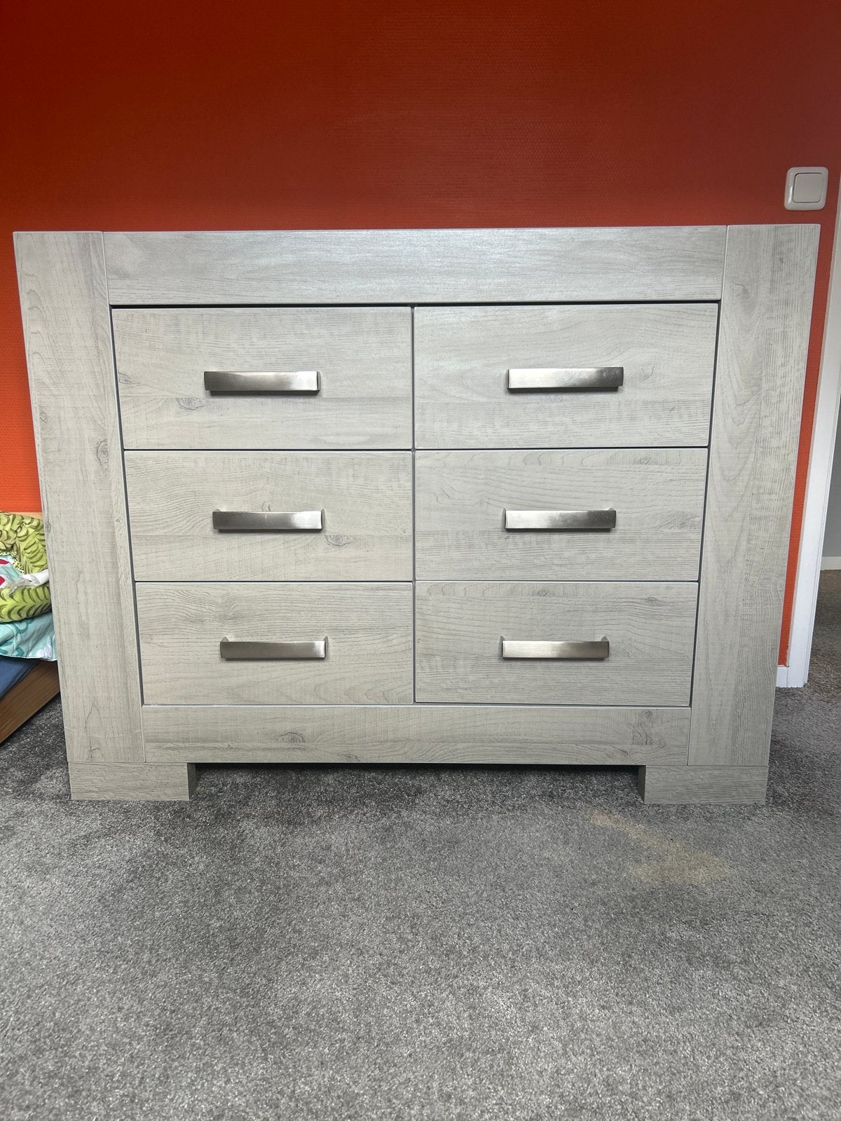Complete babykamer TWF- Ledikant, Commode, Kledingkast, Ophalen, Zo goed als nieuw, Jongetje of Meisje