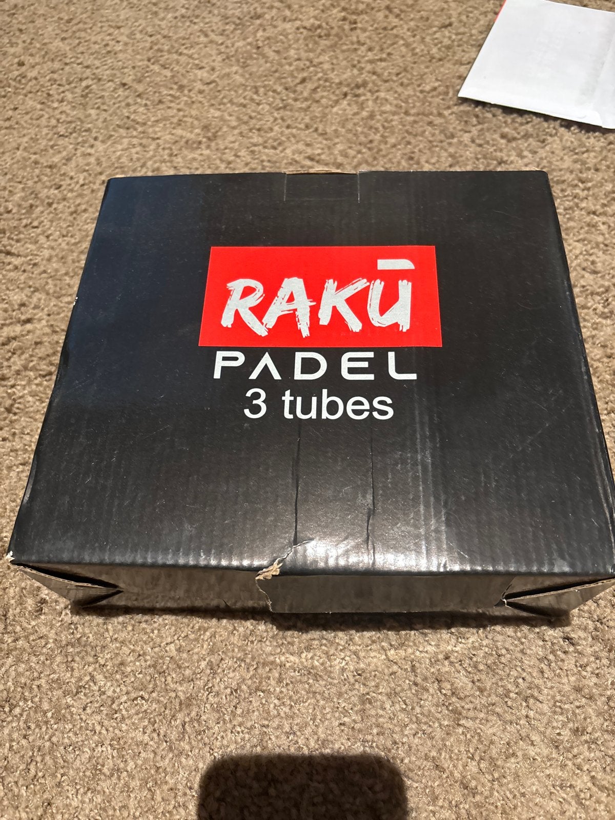 Nieuwe RAKU Padelballen - 3 tubes in doos (nieuw), Ophalen of Verzenden, Nieuw, Padelballen
