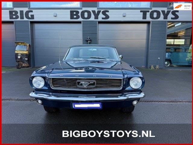 Ford MUSTANG Cabriolet V8, Auto's, Oldtimers, Achterwielaandrijving, Cabriolet, Blauw, Ford