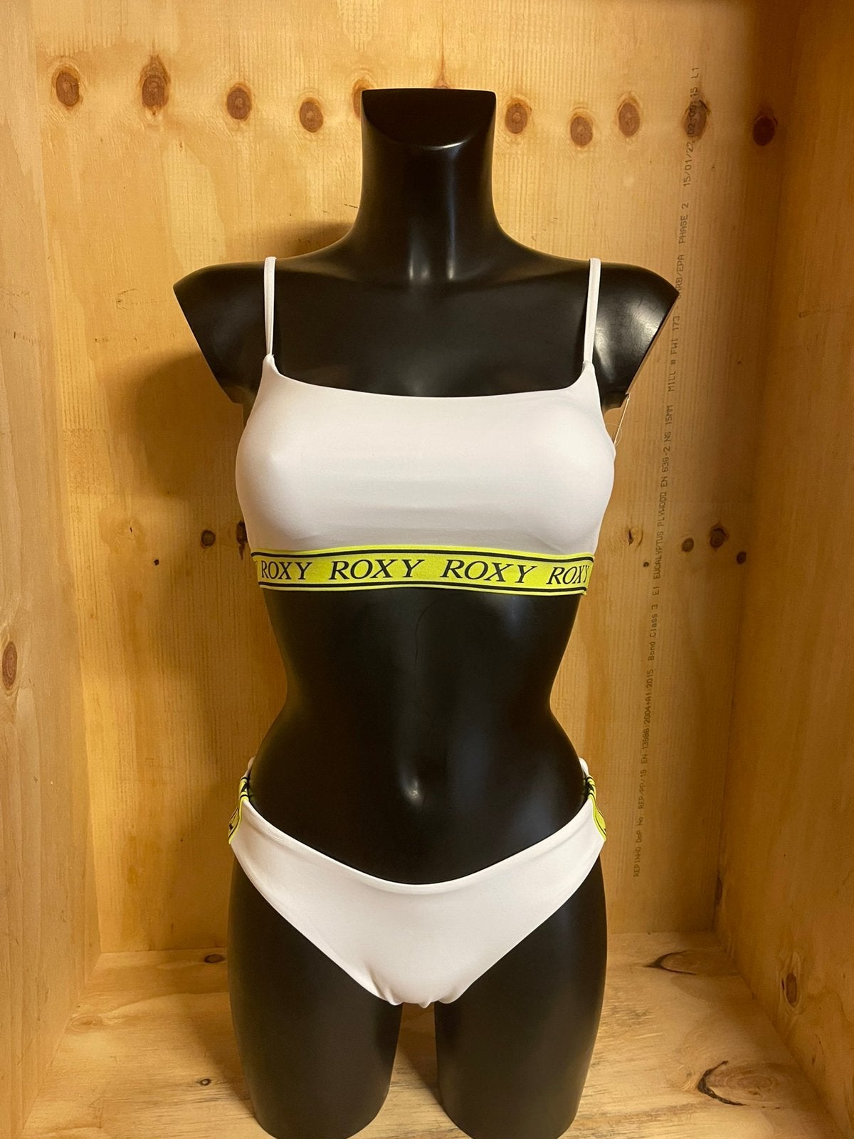 Roxy bikini maat  s en m, Verzenden, Nieuw, Geel, Bikini
