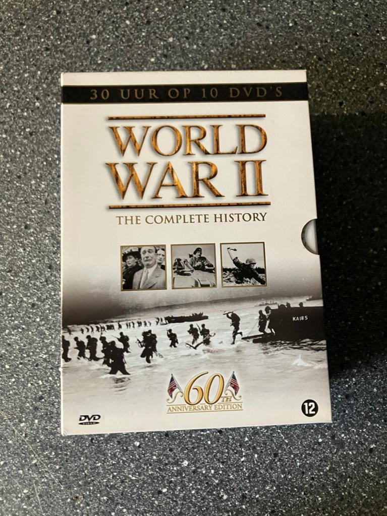 World War II The Complete History 10-Disc Box, Oorlog of Misdaad, Boxset, Ophalen of Verzenden, Zo goed als nieuw