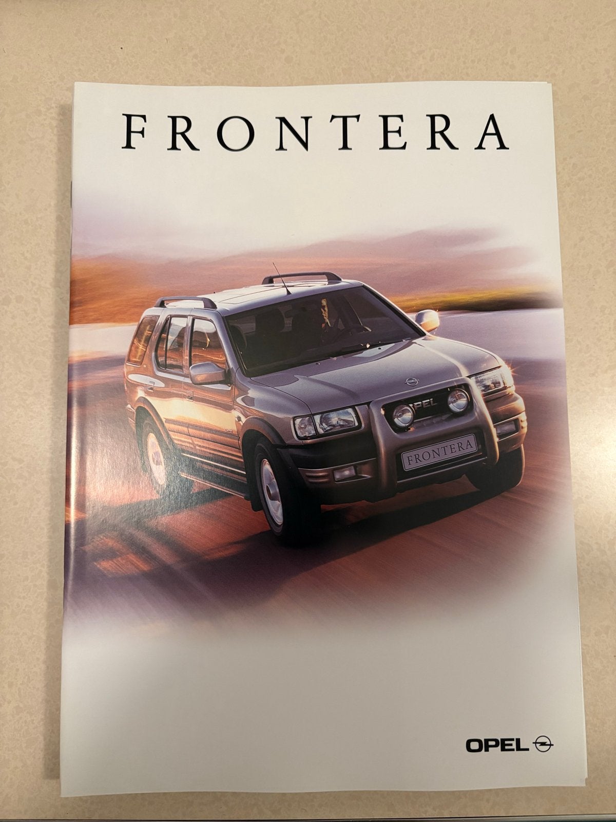 Opel Frontera brochure in nieuw staat, Ophalen of Verzenden, Nieuw, Opel