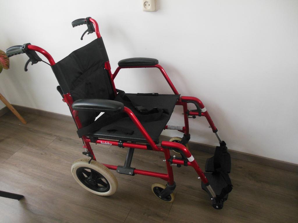 rolstoel, Diversen, Rolstoelen, Ophalen, Inklapbaar, Gebruikt, Duwrolstoel