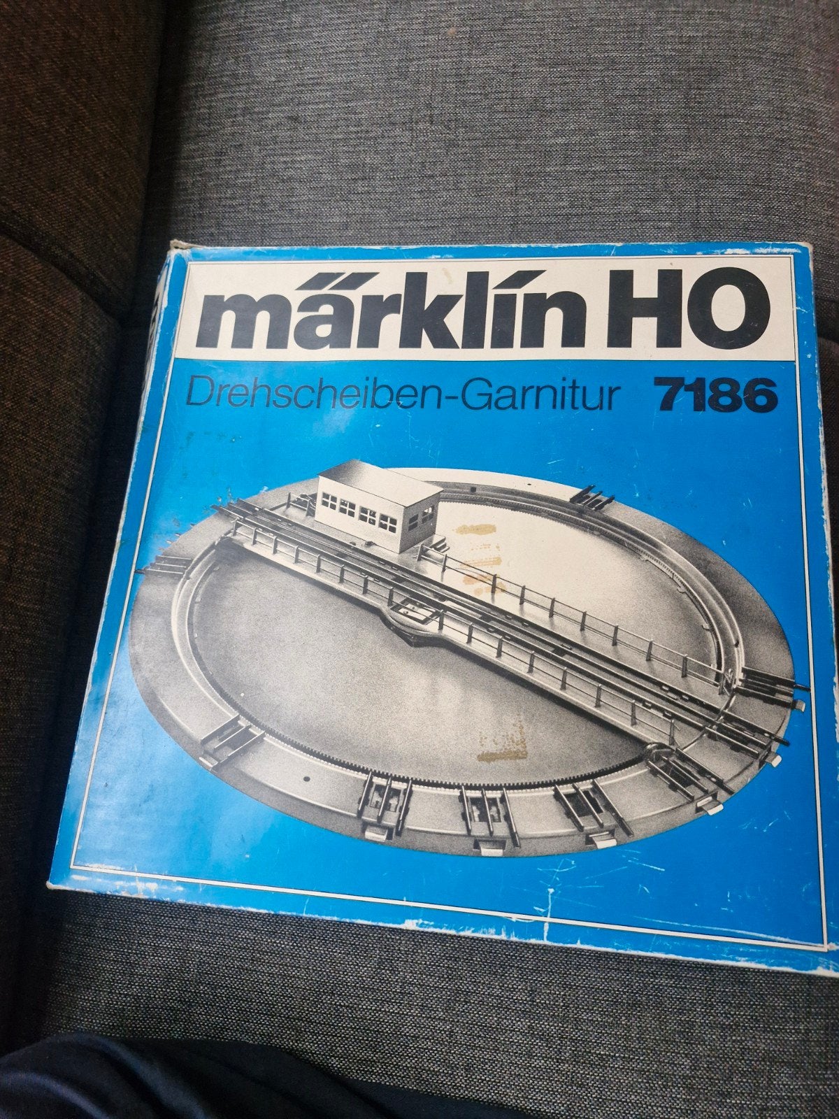 Märklin HO Draaischijf-Garnitur 7186, Ophalen of Verzenden, Zo goed als nieuw, Märklin