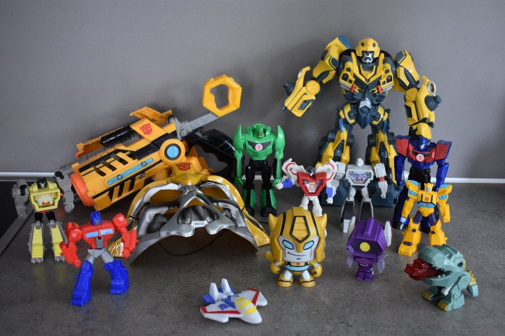 Transformers verzameling voor de jongere fan 14x, Overige generaties, Ophalen of Verzenden, Gebruikt