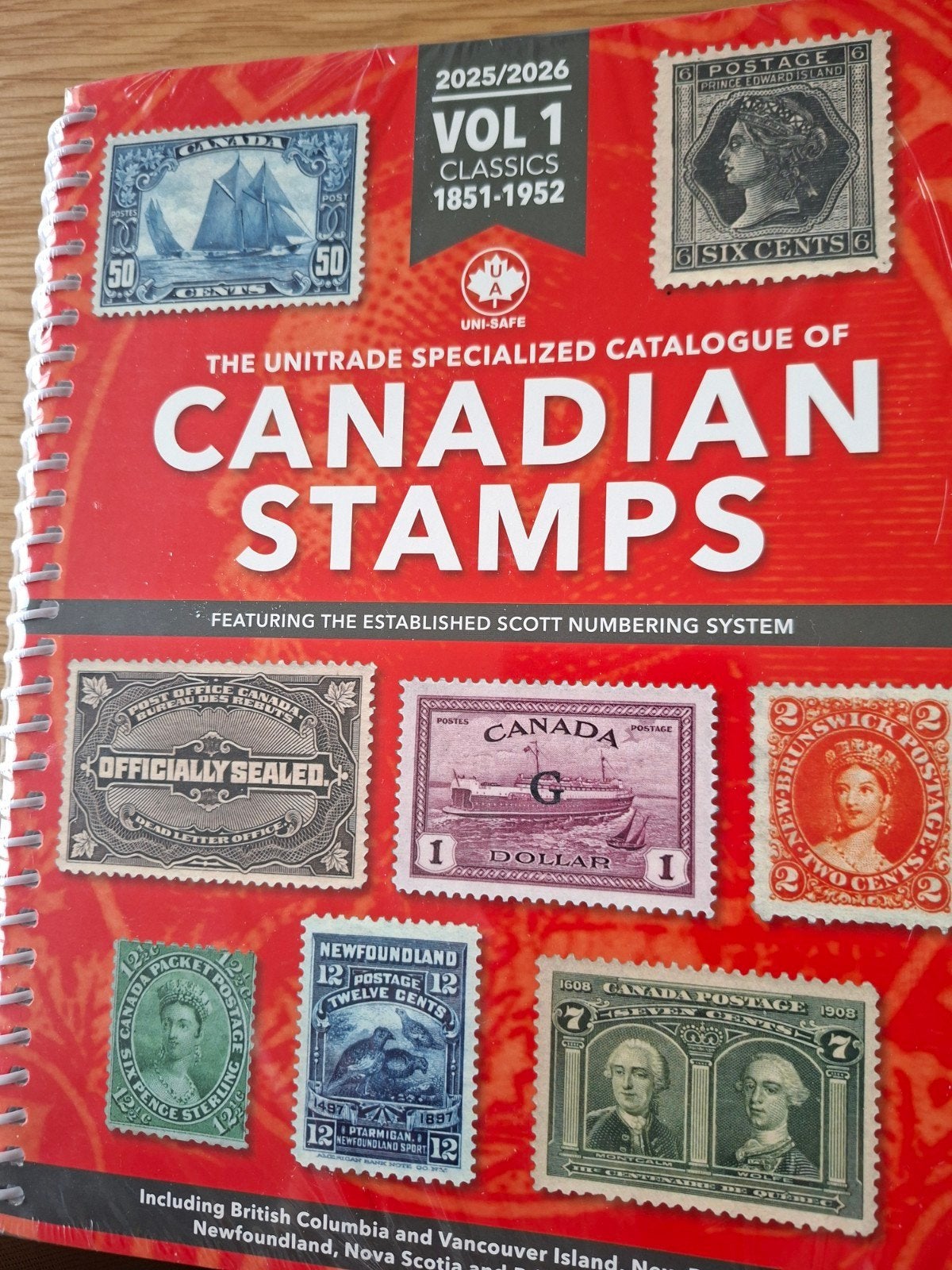 Unittrade Canadese Postzegelcatalogus 2025/2026 (Vol 1 & 2), Verzenden