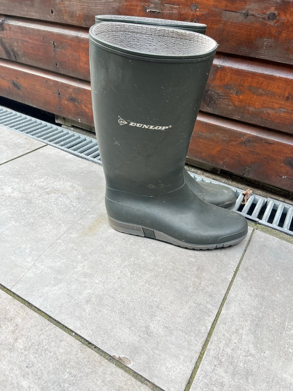 Dunlop regenlaarzen maat 42, Ophalen of Verzenden, Gedragen, Overige kleuren, Regenlaarzen