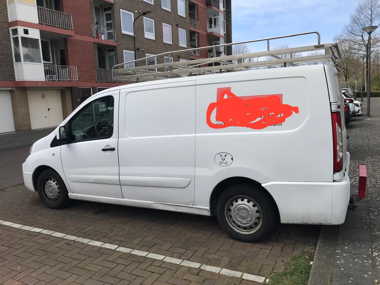 RVS Imperiaal te koop zat op peugot expert 2014 maat L2, Ophalen of Verzenden, Zo goed als nieuw