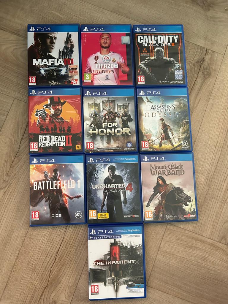 PS4 Games Bundel, Ophalen, Online, Gebruikt, Vanaf 18 jaar