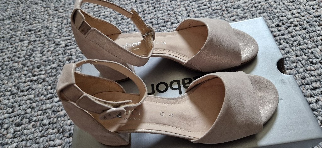 Gabor sandaal maat 38, Beige, Gabor, Nieuw, Sandalen of Muiltjes