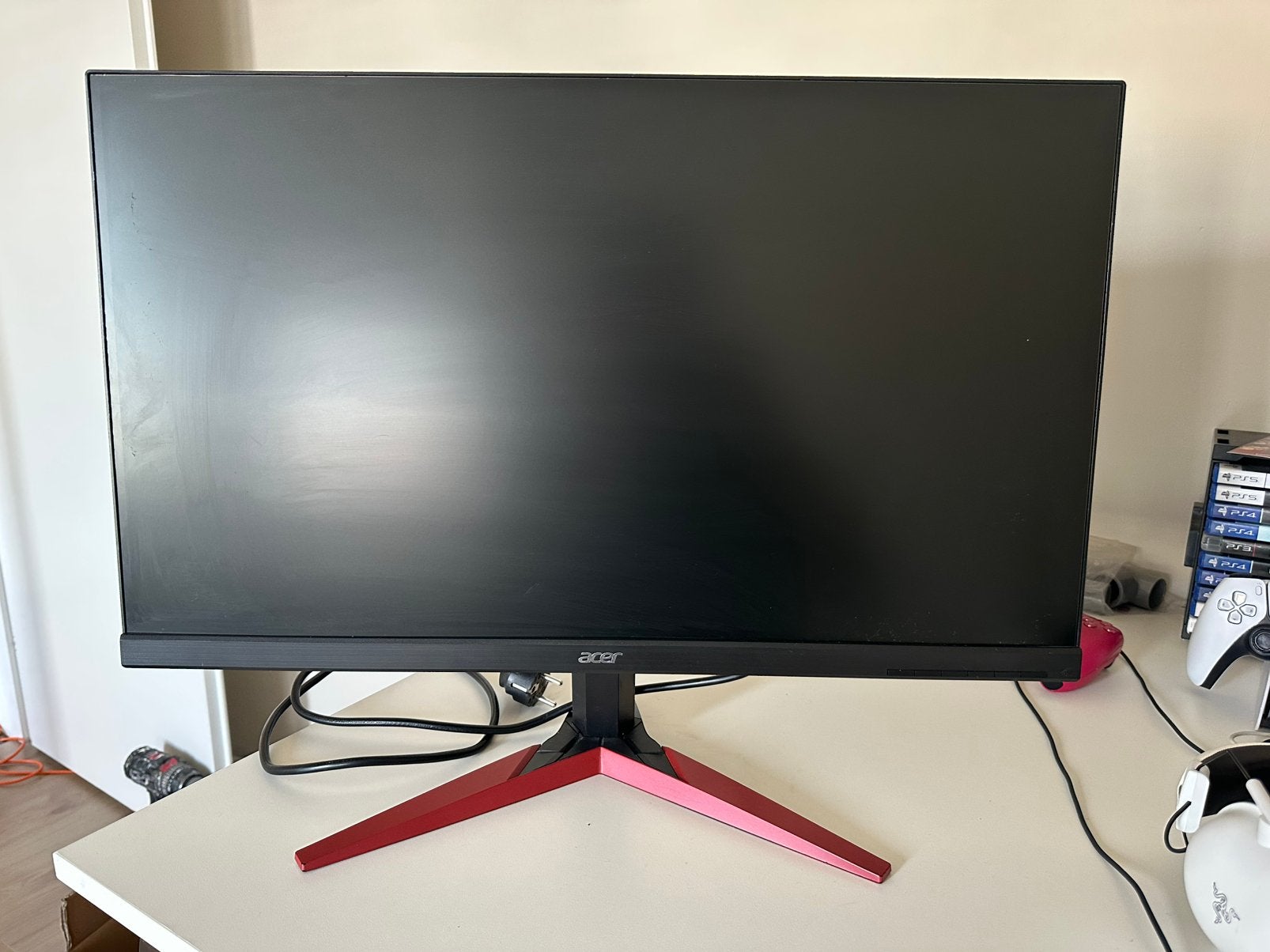 27” acer game monitor, IPS, Full HD, Ophalen of Verzenden, Zo goed als nieuw