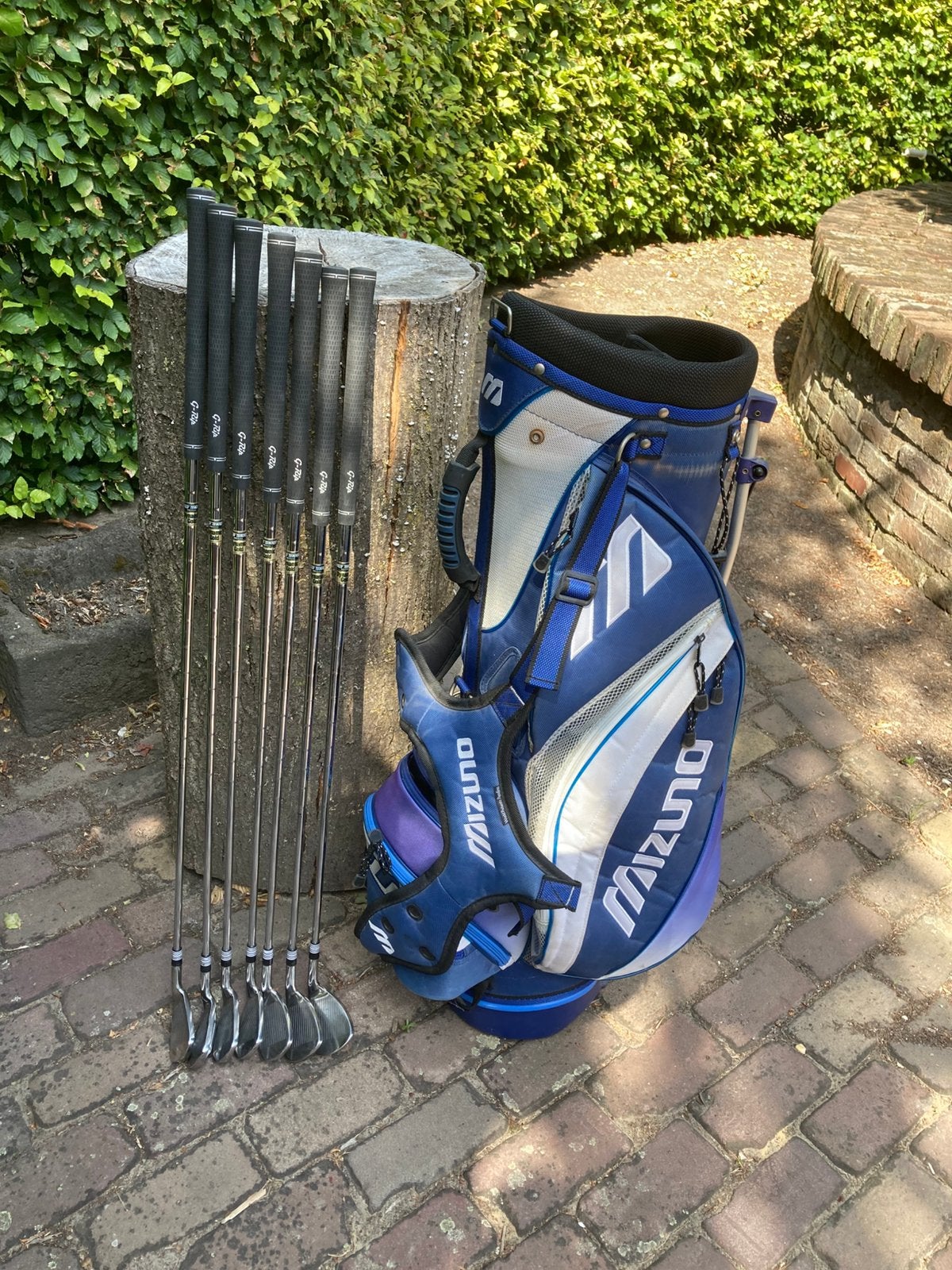 Mizuno Heren golfset T-Zoid LH nieuwe shafts en grips., Set, Gebruikt, Mizuno, Ophalen of Verzenden