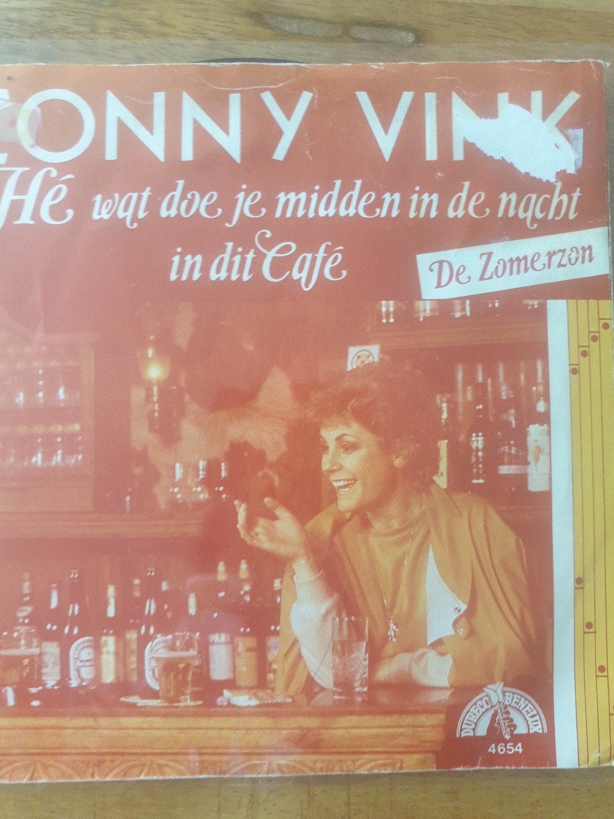 Conny Vink - Hé wat doe je midden in de nacht in dit Café, Ophalen of Verzenden, Gebruikt, Nederlandstalig