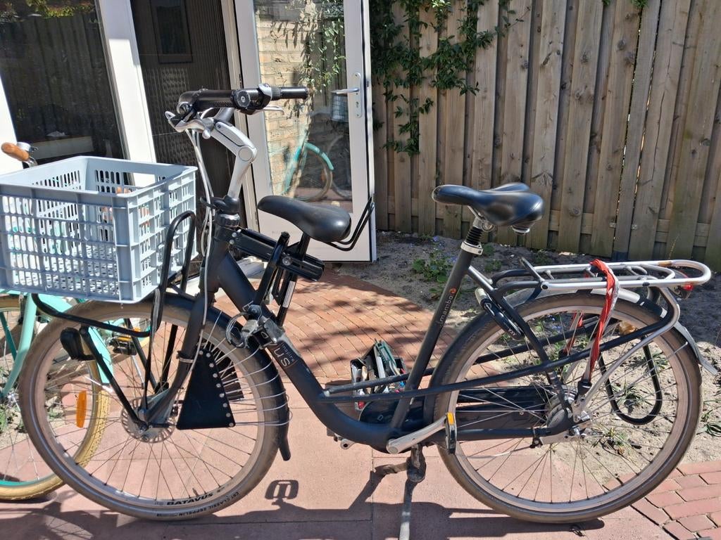 Batavus Mambo fiets met mand en voorzit v.a. 3 jaar, Fietsen en Brommers, Ophalen, Gebruikt
