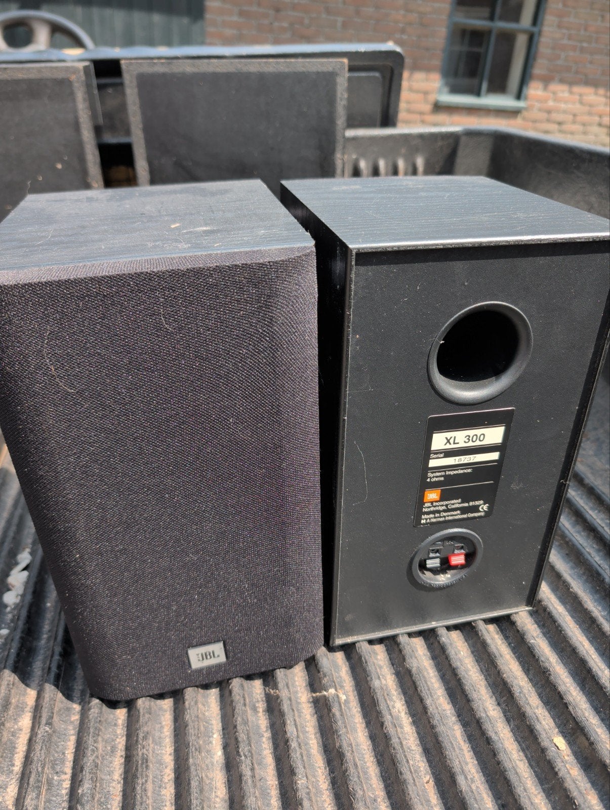 JBL XL 300 Boekenplank Luidsprekers - Set van 2, Gebruikt, JBL, Ophalen of Verzenden, Geschikt voor surround/home cinema