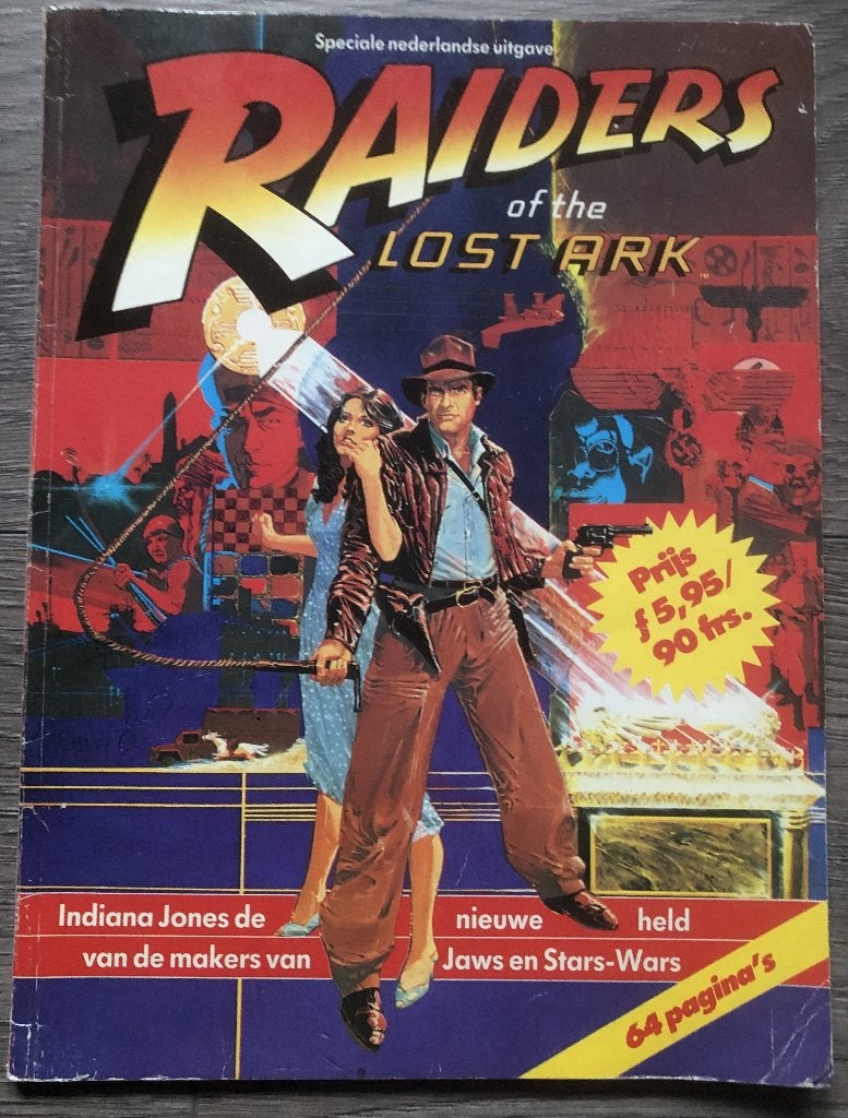 INDIANA JONES - RAIDERS OF THE LOST ARK - 1981 - STRIPBOEK, Boeken, Eén stripboek, Ophalen of Verzenden, Zo goed als nieuw