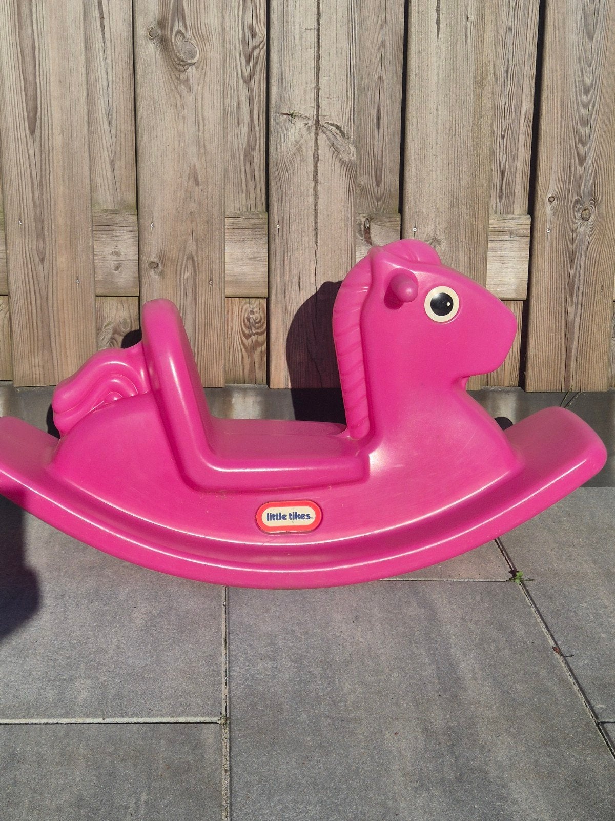 Little Tikes roze hobbelpaard, Ophalen
