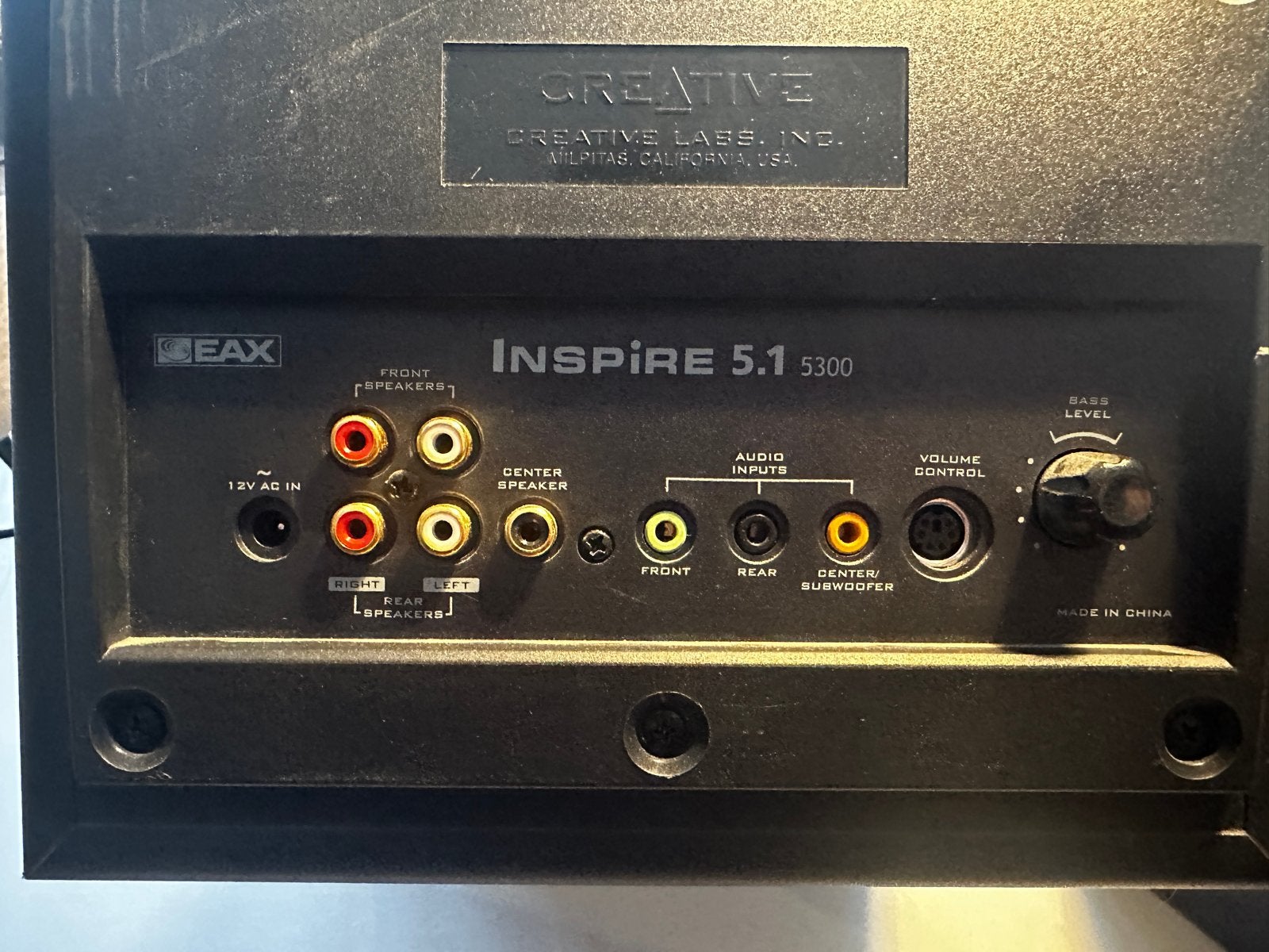 Creative Inspire 5.1 Luidsprekerset - Compleet, Computers en Software, Ophalen of Verzenden, Gebruikt, Audiokanaal 5.1