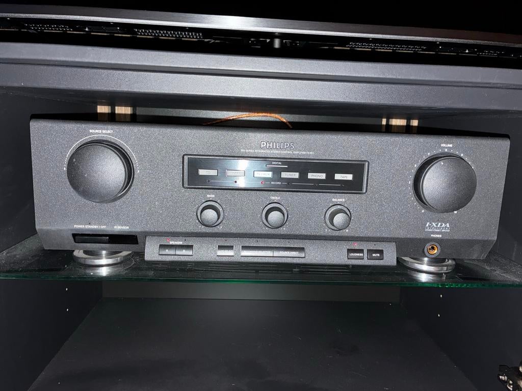 Philips FB 951 Versterker - Gereviseerd met AB en Boekje, Audio, Tv en Foto, Versterkers en Receivers, Overige merken, Gebruikt