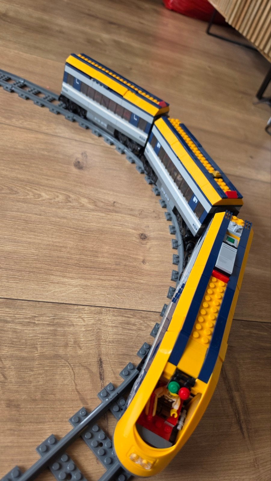 Lego City 60197 Passagierstrein met afstandsbediening, Ophalen of Verzenden, Zo goed als nieuw, Overige merken