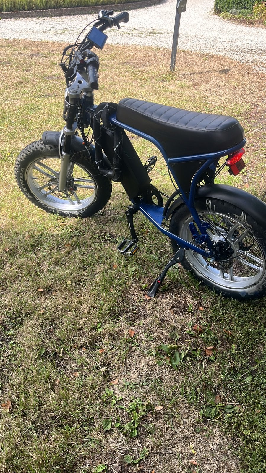 Ouxi c80 blauw/chrome, Gebruikt, 7 versnellingen, Ophalen, Overige merken