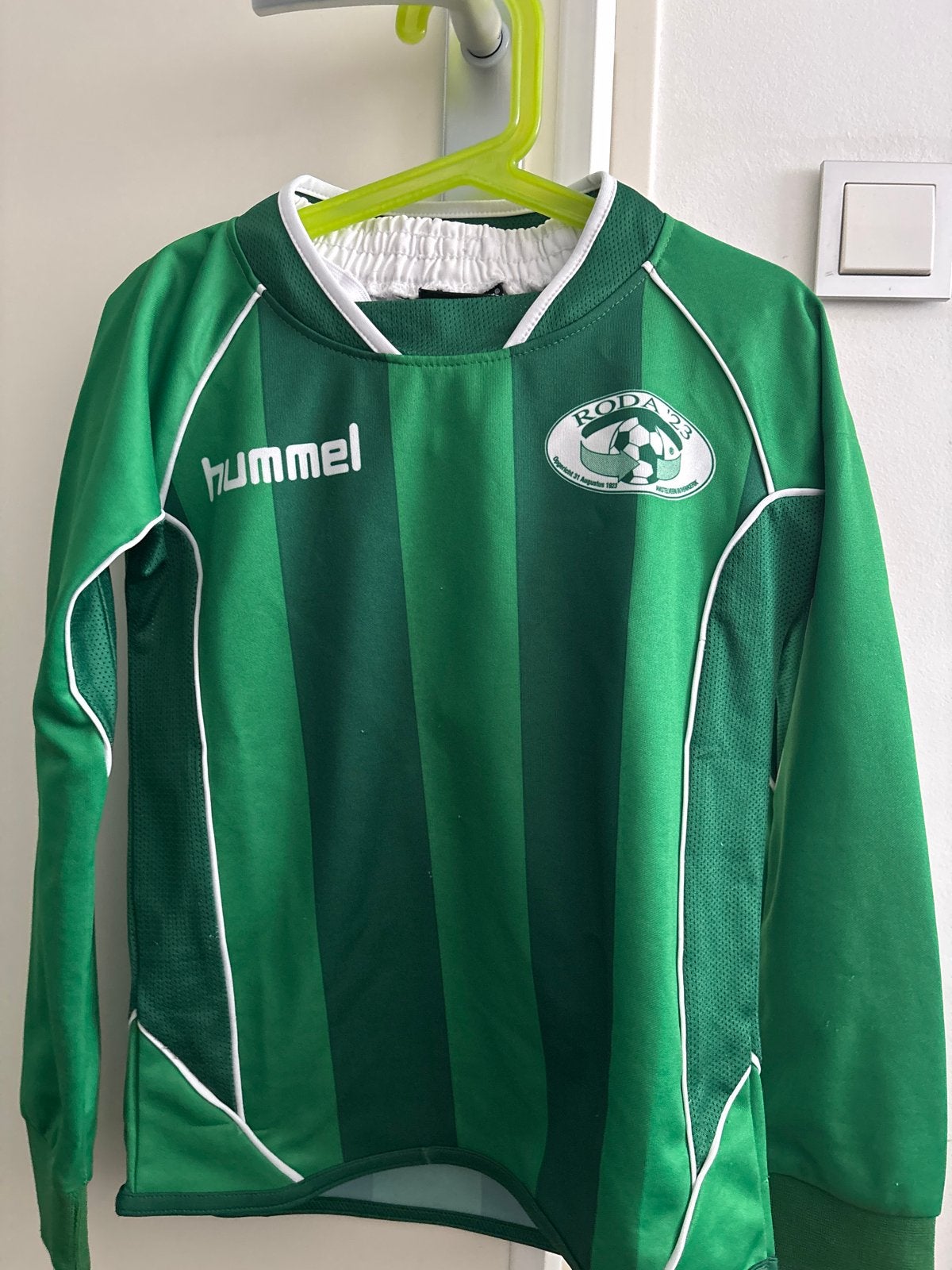 Hummel Roda '23 voetbalshirt maat 128, Ophalen of Verzenden, Gebruikt, Jongen, Sport- of Zwemkleding