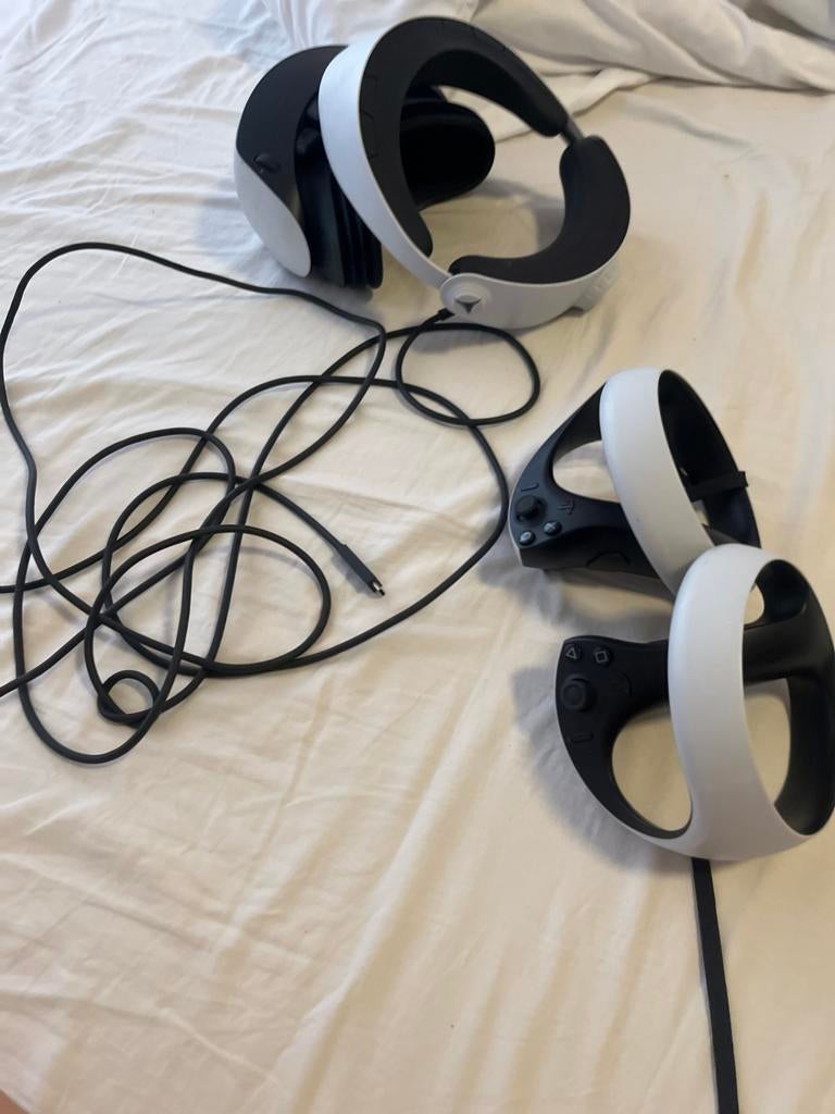 PlayStation VR2 voor PS5 - Complete set, Spelcomputers en Games, Virtual Reality, Ophalen of Verzenden, Zo goed als nieuw, VR-bril