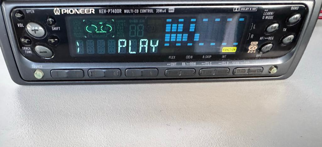 Pioneer KEH-7400R Autoradio casette speler z.g.a.n., Ophalen of Verzenden