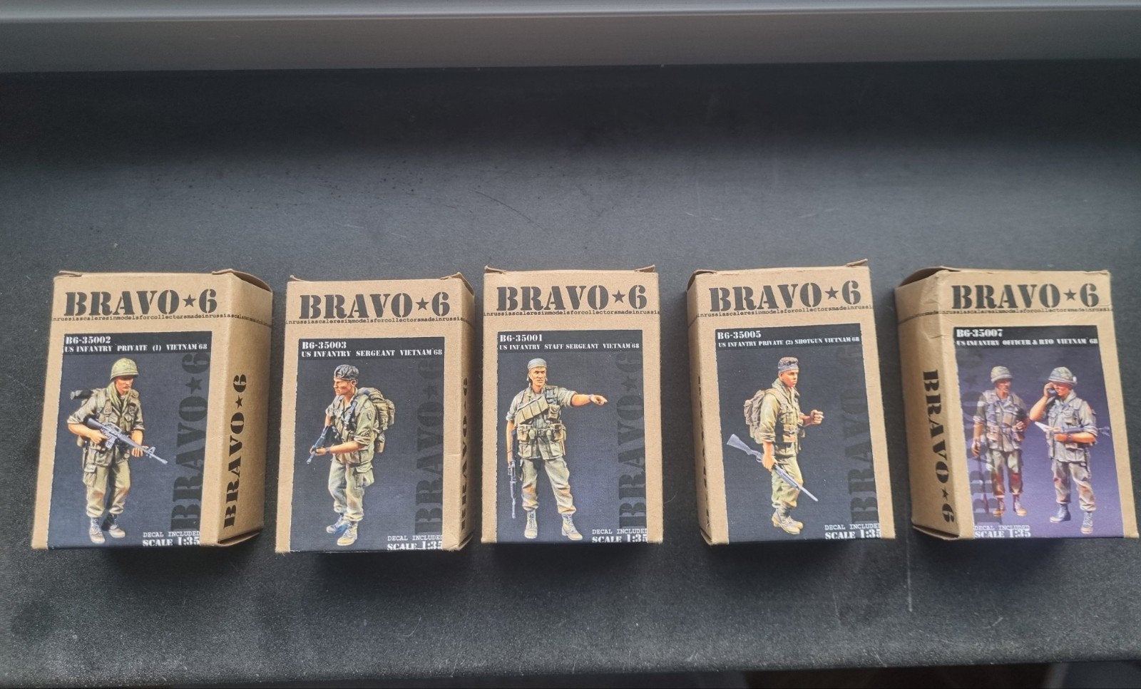 Bravo 6. (Platoon) Vietnam. 1/35., Hobby en Vrije tijd, Modelbouw | Figuren en Diorama's, Ophalen of Verzenden, Nieuw, 1:35 tot 1:50