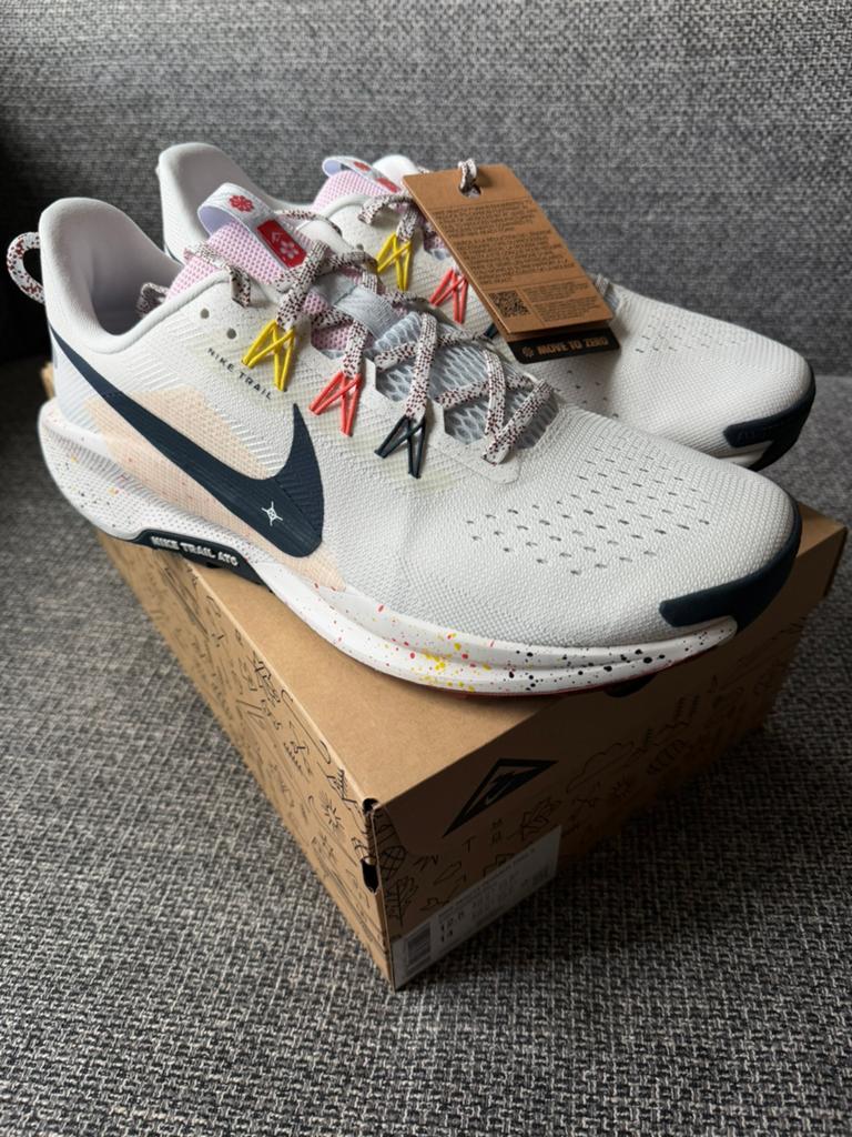Nike ReactX Pegasus Trail 5 - Maat 47 - Nieuw in doos, Nieuw, Ophalen of Verzenden, Wit, Sportschoenen