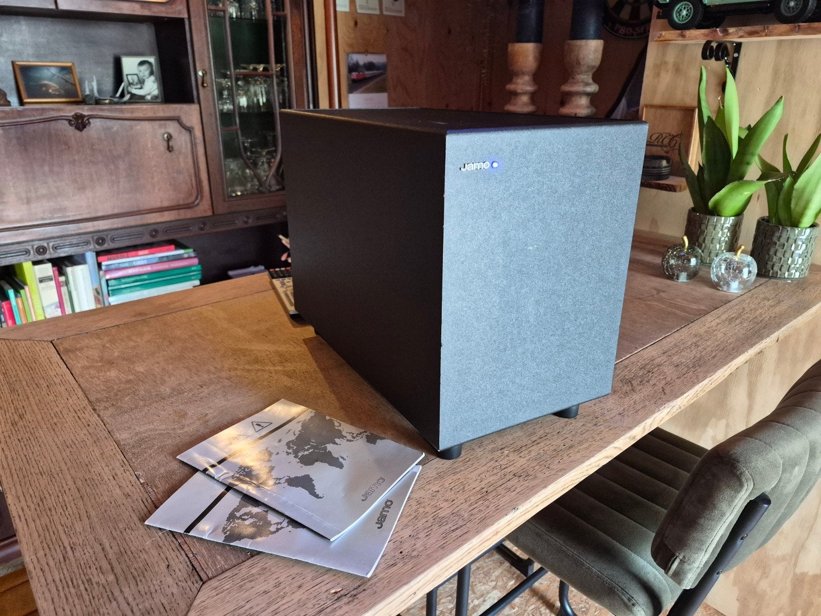 Jamo Sub200 actieve subwoofer., Audio, Tv en Foto, Luidsprekers, Ophalen, 120 watt of meer, Subwoofer, Jamo