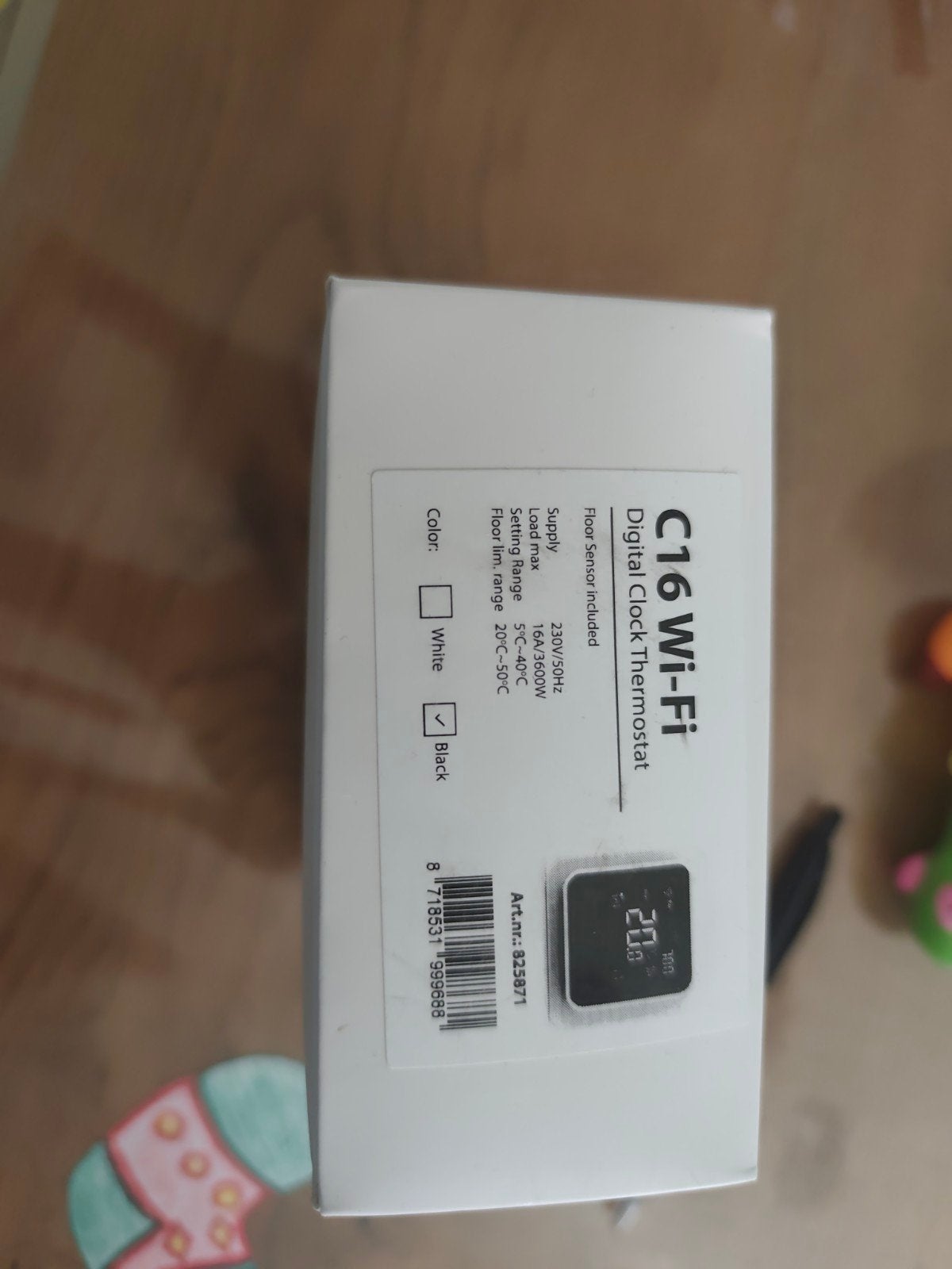 Magnum C16 WiFi Thermostaat Zwart, Ophalen of Verzenden, Slimme thermostaat, Nieuw